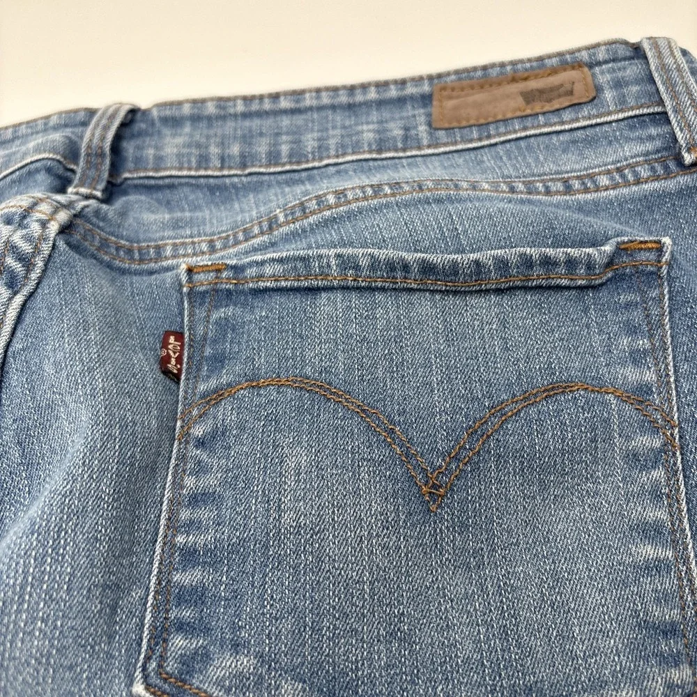 Levi's Demi‎ Curve Mid Rise Boot Cut Women's Size 14/32 Inseam 32 Preowned